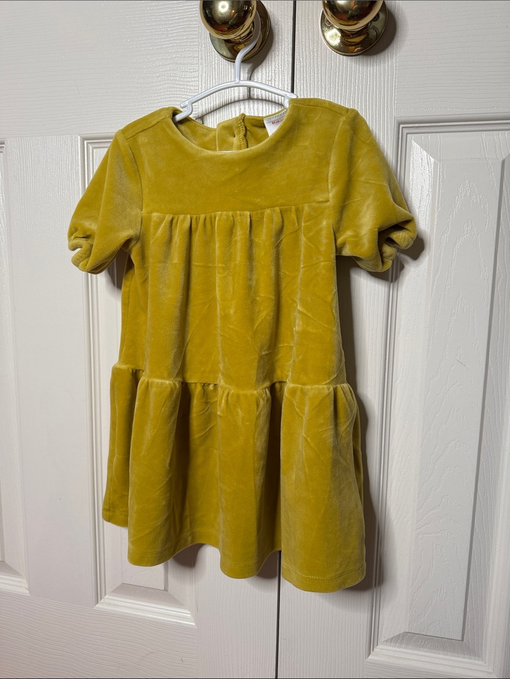 Hanna Andersson velour recycled twirl dress size 2